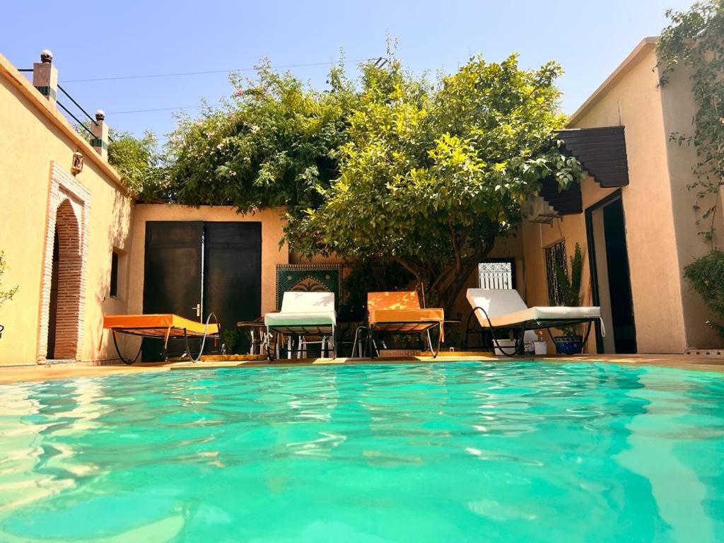 Riad Rime Garden Marrakech Lagouassem Exterior photo
